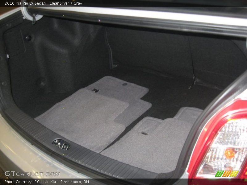 Clear Silver / Gray 2010 Kia Rio LX Sedan