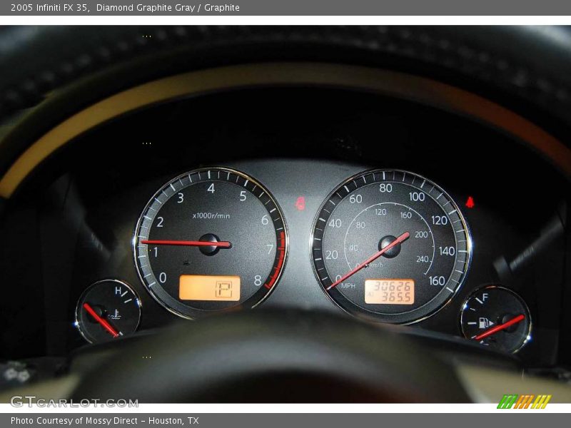 Diamond Graphite Gray / Graphite 2005 Infiniti FX 35