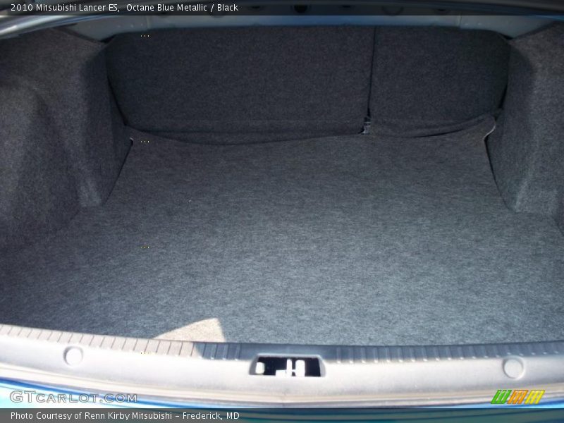Octane Blue Metallic / Black 2010 Mitsubishi Lancer ES