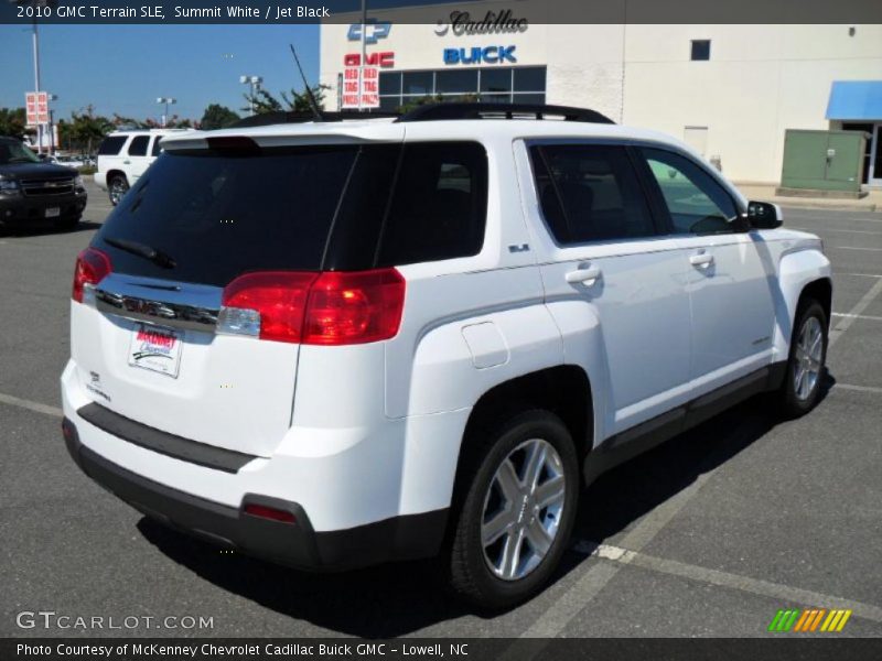 Summit White / Jet Black 2010 GMC Terrain SLE
