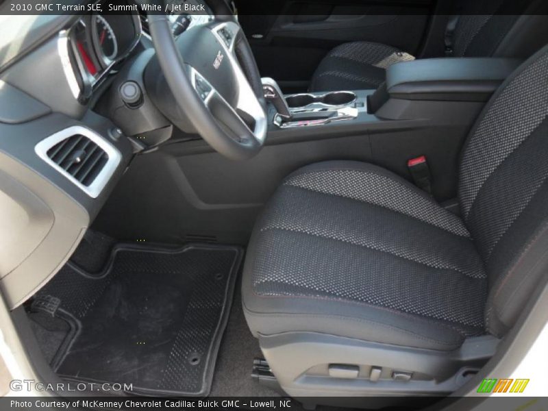 Summit White / Jet Black 2010 GMC Terrain SLE