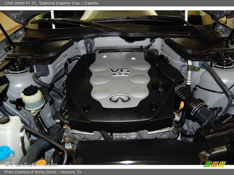 Diamond Graphite Gray / Graphite 2005 Infiniti FX 35