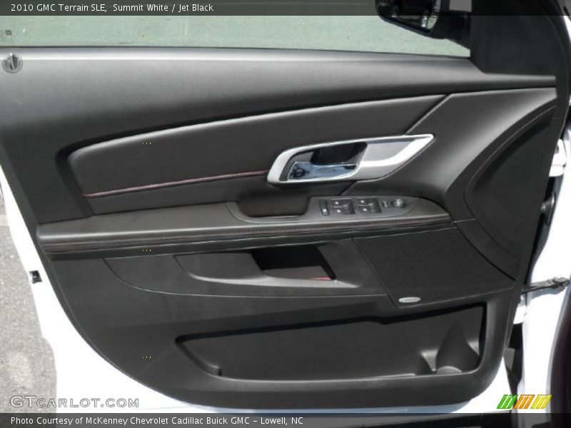 Summit White / Jet Black 2010 GMC Terrain SLE