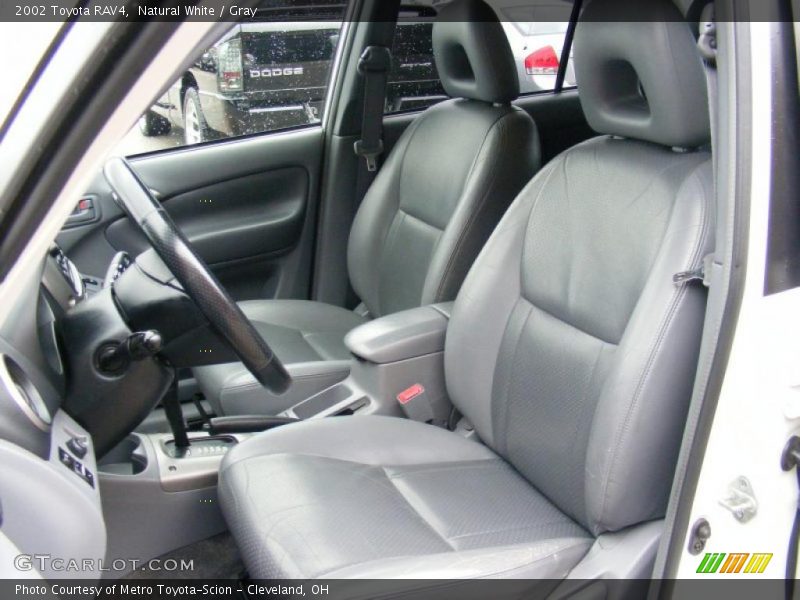 Natural White / Gray 2002 Toyota RAV4