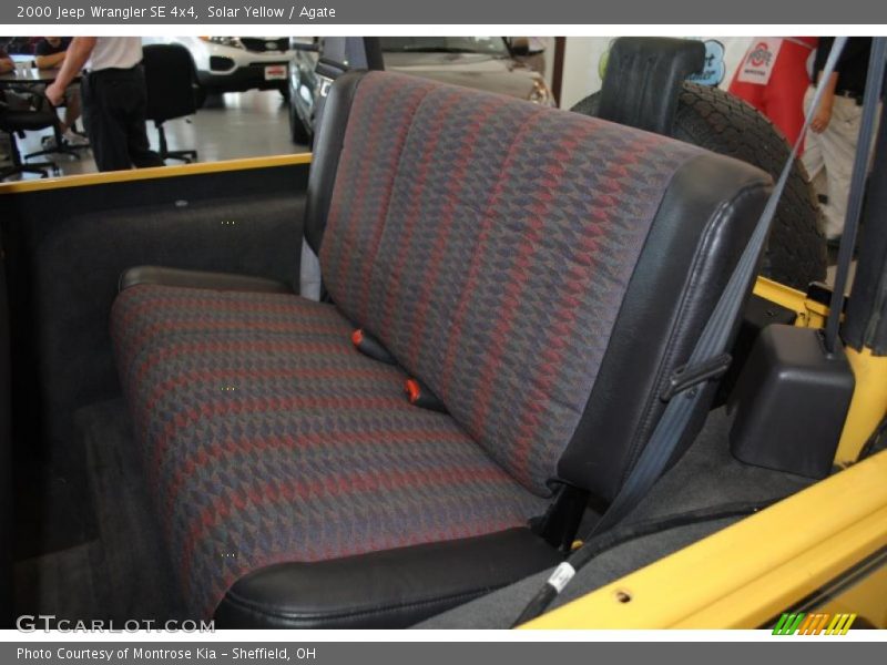 Solar Yellow / Agate 2000 Jeep Wrangler SE 4x4