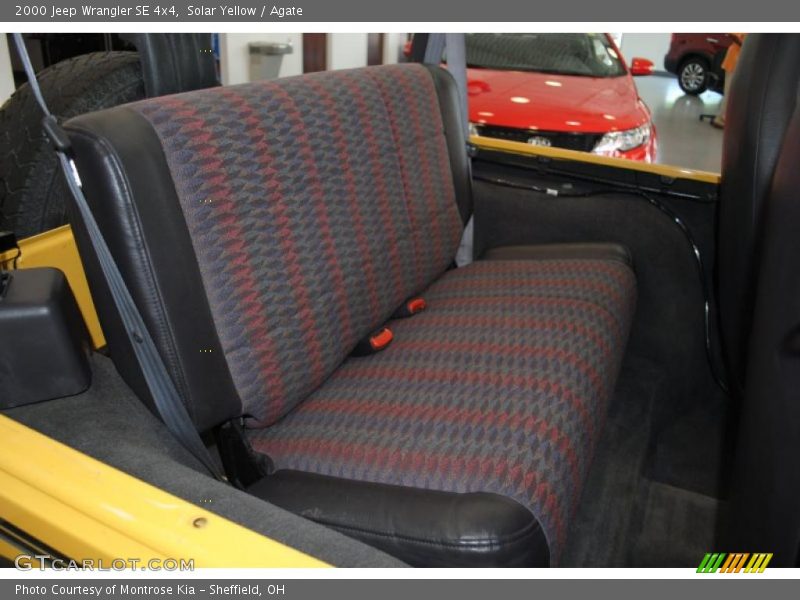 Solar Yellow / Agate 2000 Jeep Wrangler SE 4x4