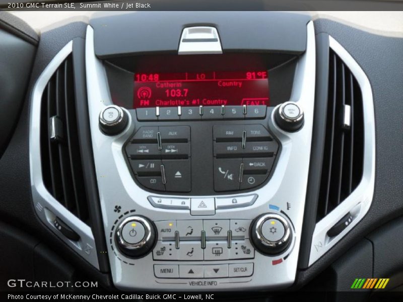 Summit White / Jet Black 2010 GMC Terrain SLE