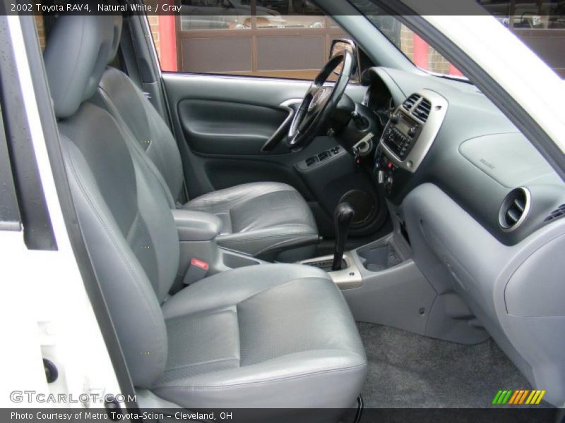 Natural White / Gray 2002 Toyota RAV4