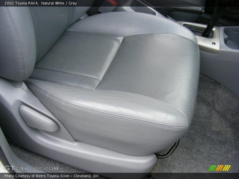 Natural White / Gray 2002 Toyota RAV4