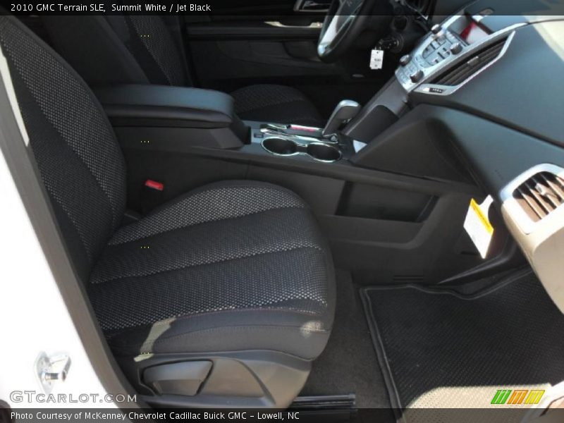 Summit White / Jet Black 2010 GMC Terrain SLE