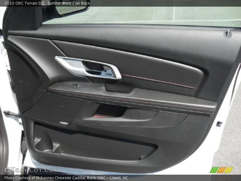 Summit White / Jet Black 2010 GMC Terrain SLE