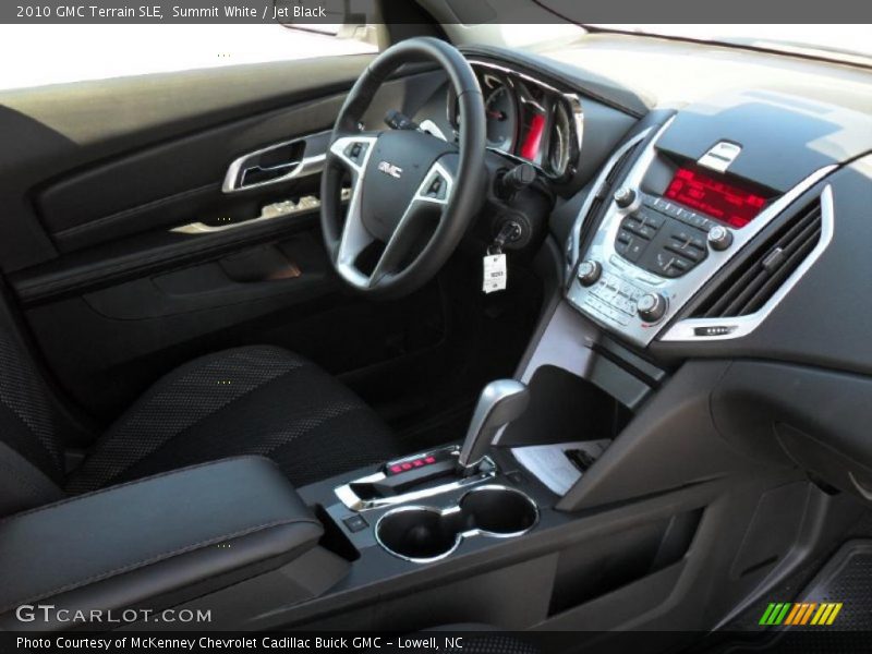 Summit White / Jet Black 2010 GMC Terrain SLE