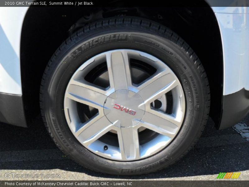 Summit White / Jet Black 2010 GMC Terrain SLE