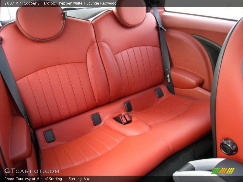 Pepper White / Lounge Redwood 2007 Mini Cooper S Hardtop