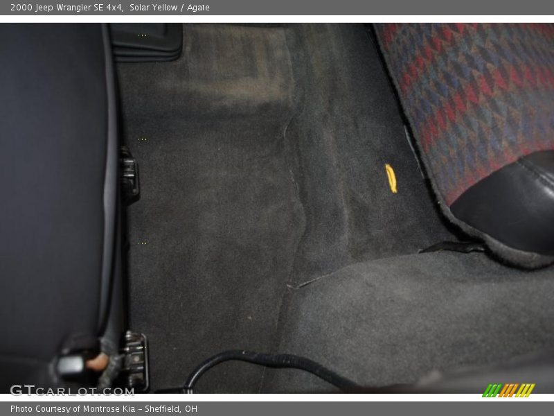 Solar Yellow / Agate 2000 Jeep Wrangler SE 4x4