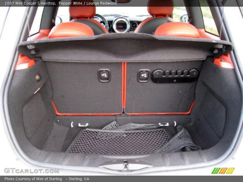 Pepper White / Lounge Redwood 2007 Mini Cooper S Hardtop