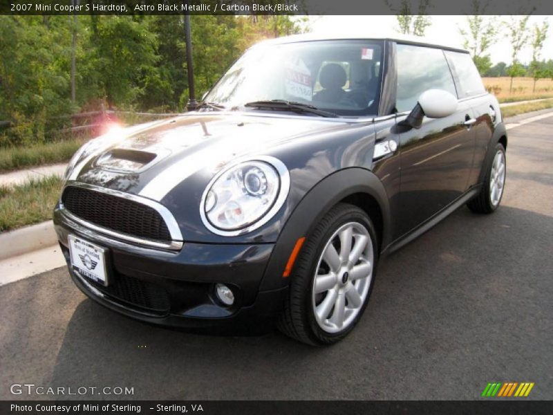 Astro Black Metallic / Carbon Black/Black 2007 Mini Cooper S Hardtop