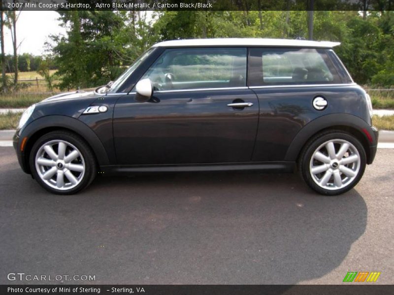 Astro Black Metallic / Carbon Black/Black 2007 Mini Cooper S Hardtop