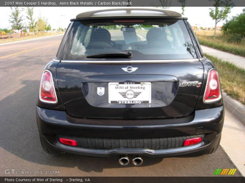 Astro Black Metallic / Carbon Black/Black 2007 Mini Cooper S Hardtop