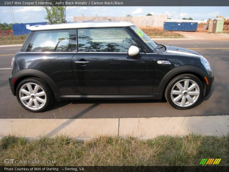 Astro Black Metallic / Carbon Black/Black 2007 Mini Cooper S Hardtop