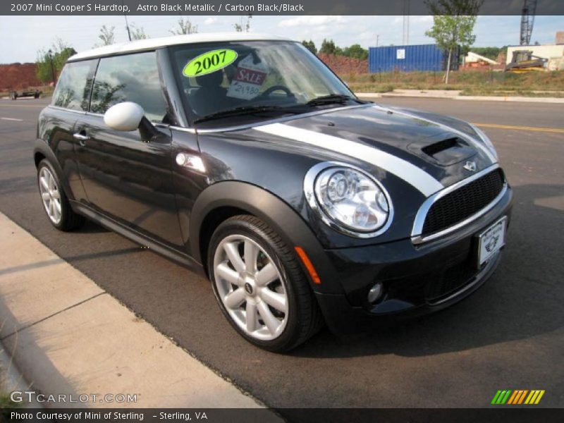 Astro Black Metallic / Carbon Black/Black 2007 Mini Cooper S Hardtop