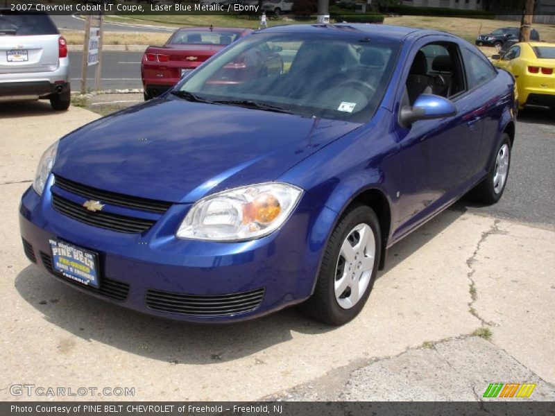 Laser Blue Metallic / Ebony 2007 Chevrolet Cobalt LT Coupe