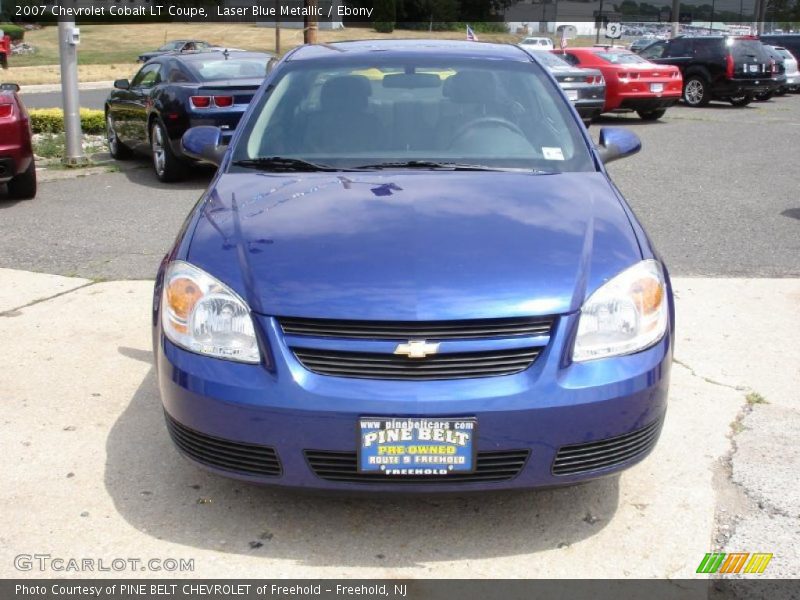 Laser Blue Metallic / Ebony 2007 Chevrolet Cobalt LT Coupe