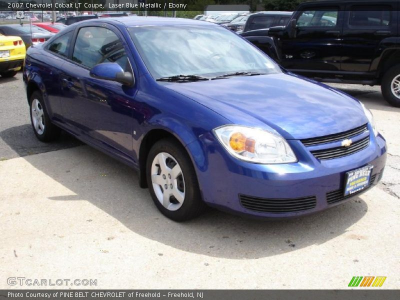 Laser Blue Metallic / Ebony 2007 Chevrolet Cobalt LT Coupe