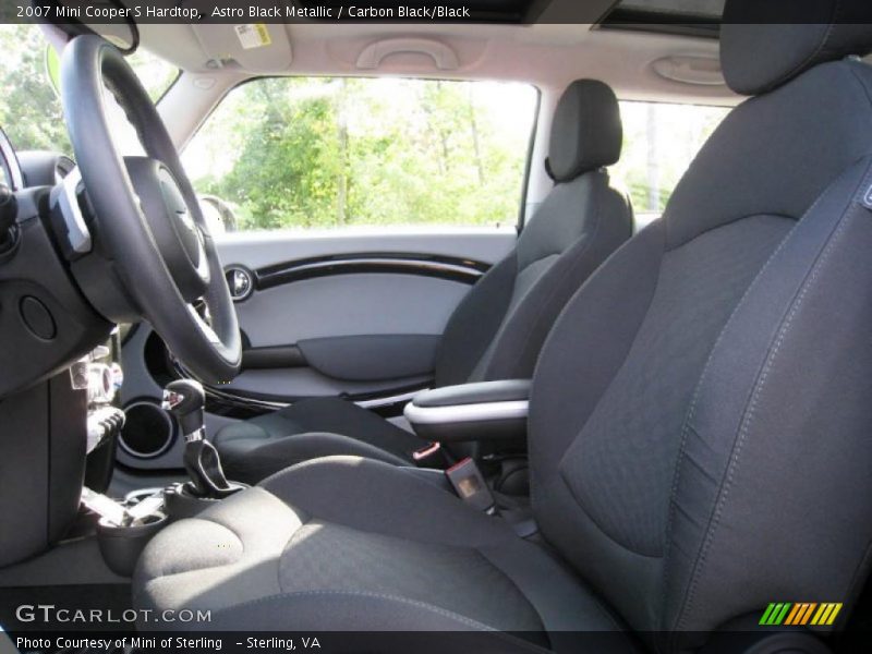 Astro Black Metallic / Carbon Black/Black 2007 Mini Cooper S Hardtop