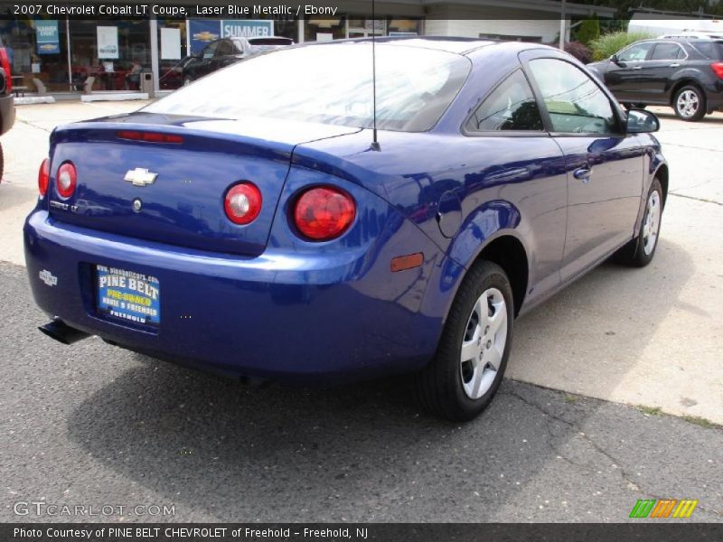 Laser Blue Metallic / Ebony 2007 Chevrolet Cobalt LT Coupe