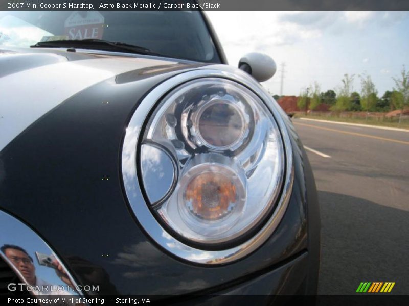 Astro Black Metallic / Carbon Black/Black 2007 Mini Cooper S Hardtop