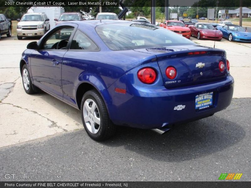 Laser Blue Metallic / Ebony 2007 Chevrolet Cobalt LT Coupe