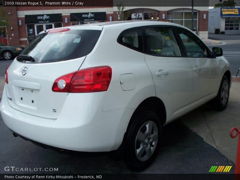 Phantom White / Gray 2009 Nissan Rogue S