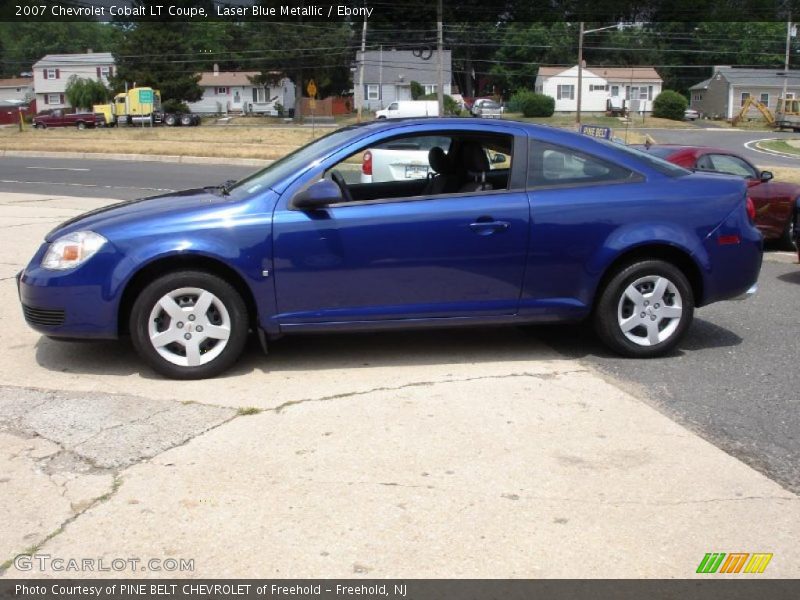 Laser Blue Metallic / Ebony 2007 Chevrolet Cobalt LT Coupe