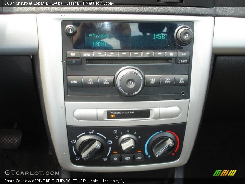 Laser Blue Metallic / Ebony 2007 Chevrolet Cobalt LT Coupe
