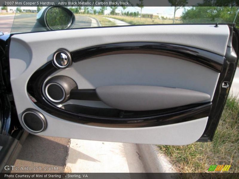 Astro Black Metallic / Carbon Black/Black 2007 Mini Cooper S Hardtop
