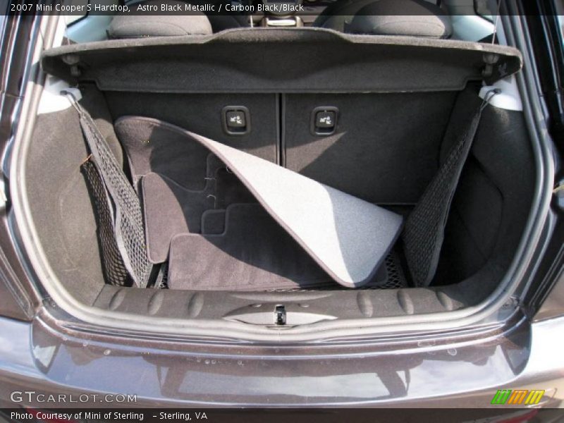 Astro Black Metallic / Carbon Black/Black 2007 Mini Cooper S Hardtop