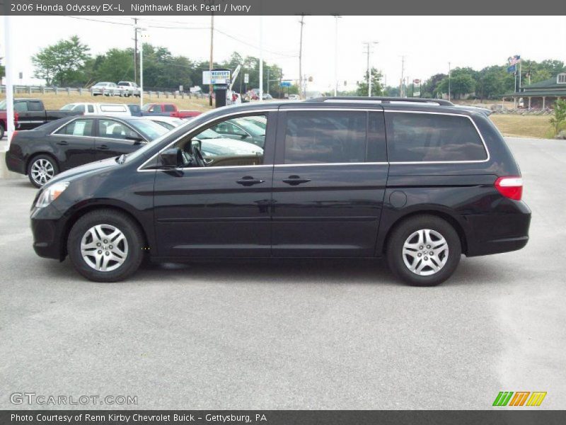Nighthawk Black Pearl / Ivory 2006 Honda Odyssey EX-L