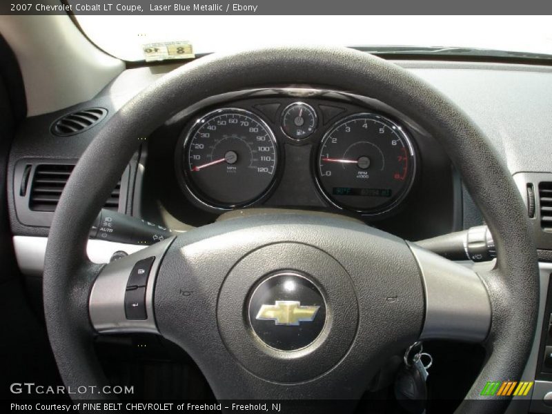 Laser Blue Metallic / Ebony 2007 Chevrolet Cobalt LT Coupe