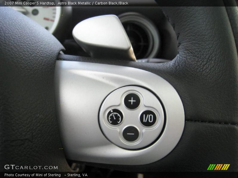 Astro Black Metallic / Carbon Black/Black 2007 Mini Cooper S Hardtop
