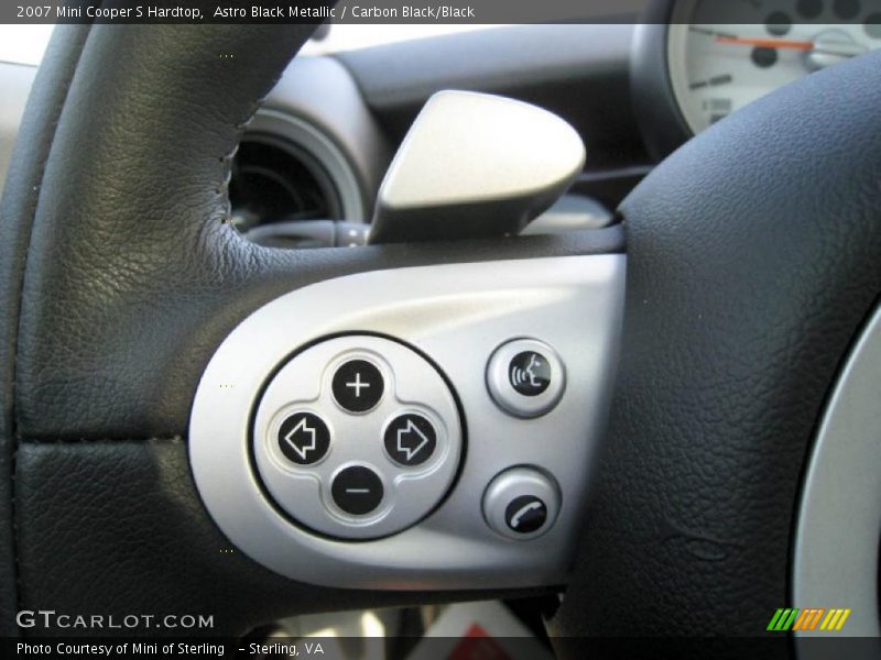 Astro Black Metallic / Carbon Black/Black 2007 Mini Cooper S Hardtop