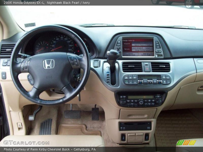 Nighthawk Black Pearl / Ivory 2006 Honda Odyssey EX-L