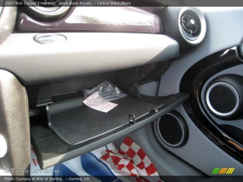 Astro Black Metallic / Carbon Black/Black 2007 Mini Cooper S Hardtop