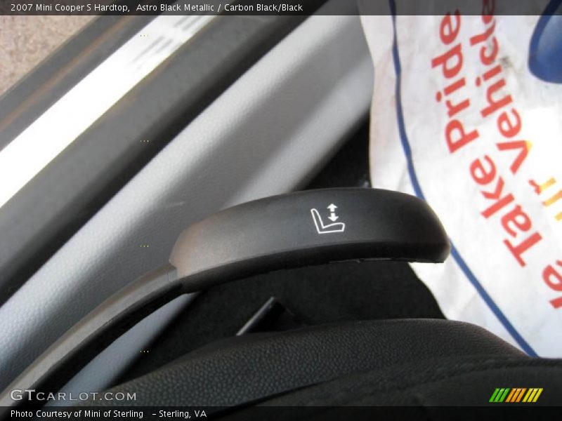Astro Black Metallic / Carbon Black/Black 2007 Mini Cooper S Hardtop