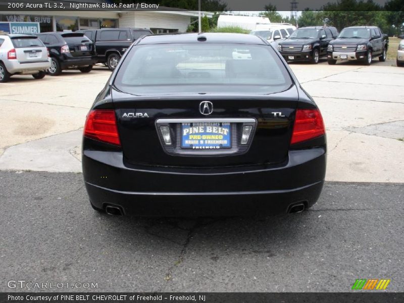 Nighthawk Black Pearl / Ebony 2006 Acura TL 3.2