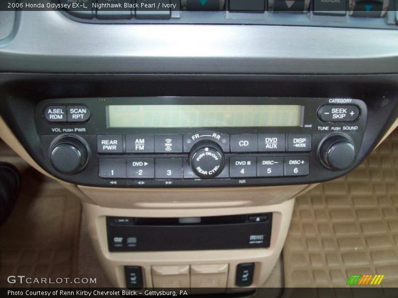 Nighthawk Black Pearl / Ivory 2006 Honda Odyssey EX-L