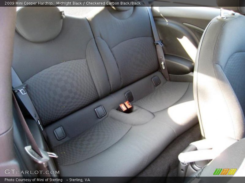 Midnight Black / Checkered Carbon Black/Black 2009 Mini Cooper Hardtop