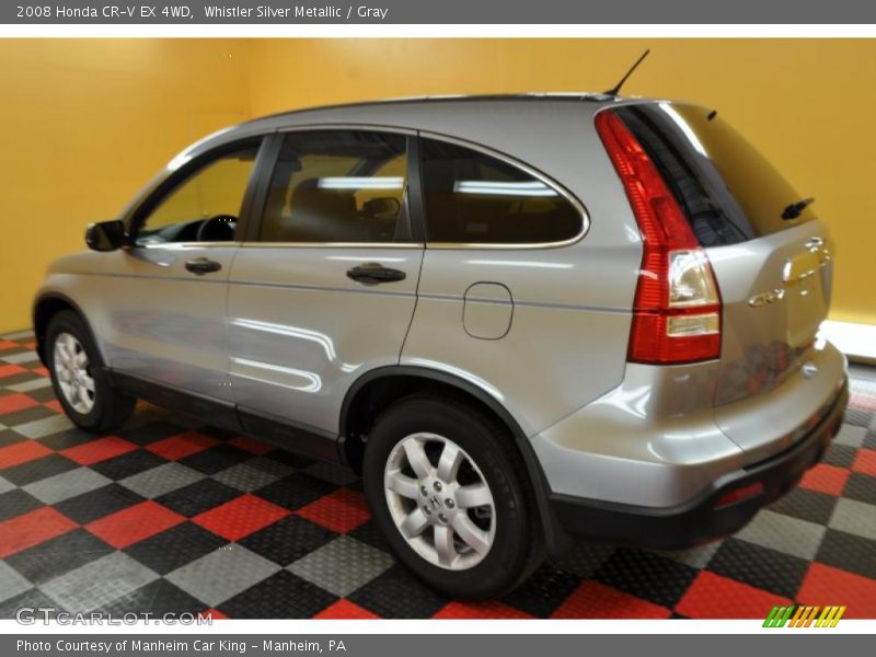 Whistler Silver Metallic / Gray 2008 Honda CR-V EX 4WD