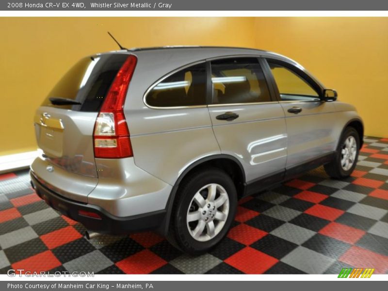Whistler Silver Metallic / Gray 2008 Honda CR-V EX 4WD