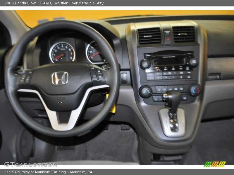 Whistler Silver Metallic / Gray 2008 Honda CR-V EX 4WD
